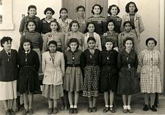 ECOLE DE SAINTE BARBE DU TLELAT FILLES 19XX CERTIFICAT D ETUDES 01 MME CARMEN FERNANDEZ